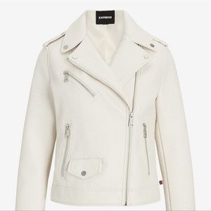 NWT Vegan Leather Moto Jacket from Express